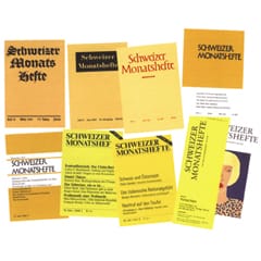 Neue Kleider für die «Schweizer Monatshefte»