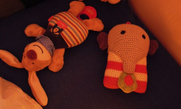 Nacht des Monats mit meinem Sohn