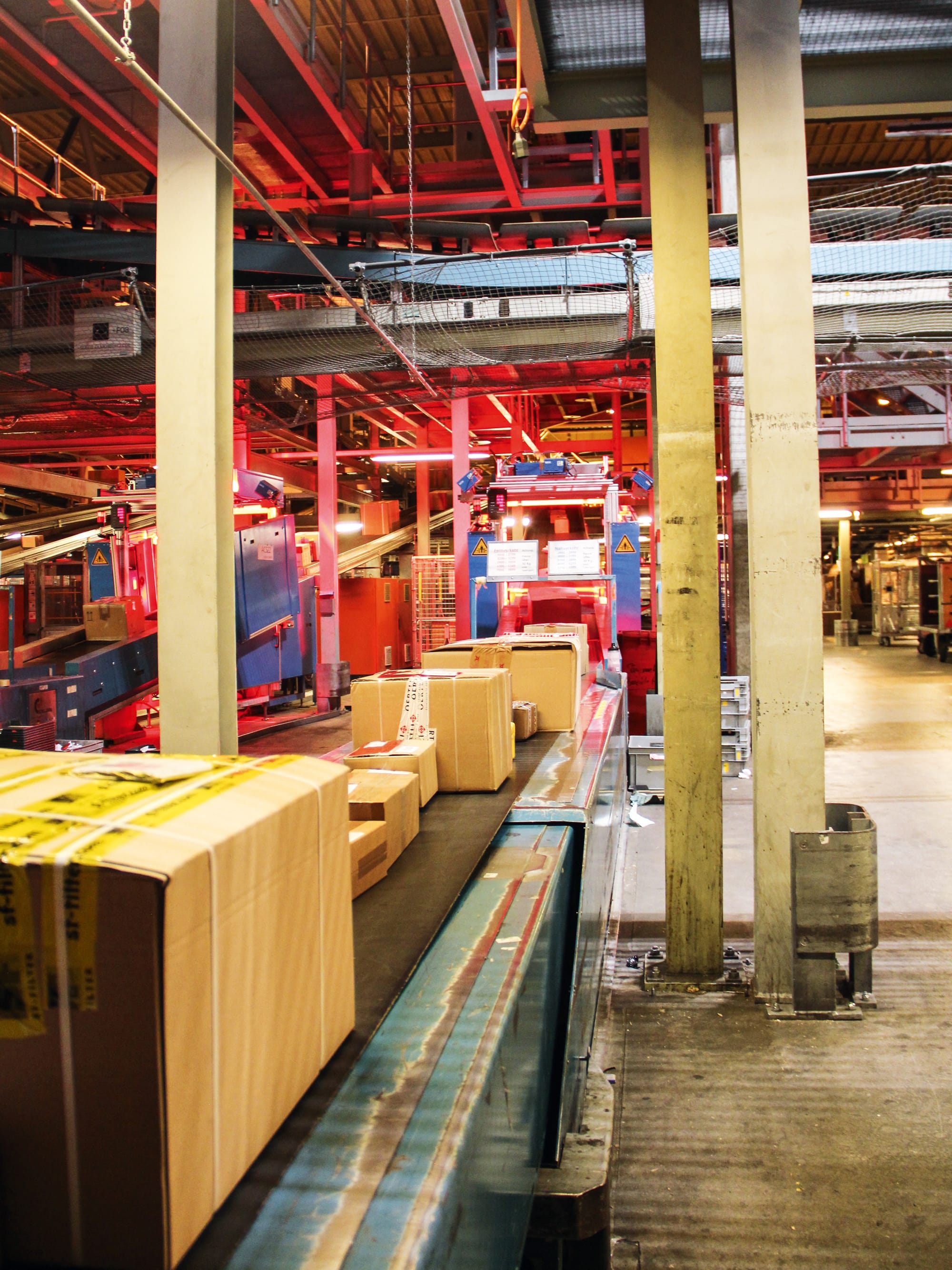 Nacht des Monats im Paketzentrum Härkingen