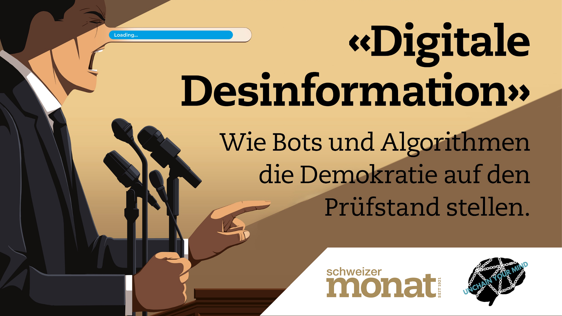 Debatte zu digitaler Desinformation