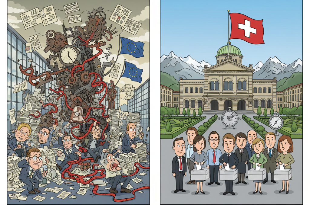 Why Brussels Should Be Applying to Switzerland Instead