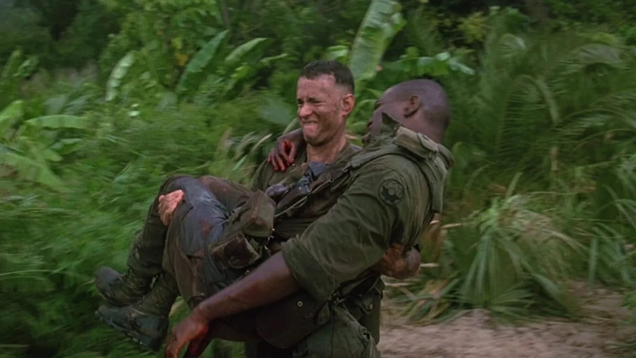 Wer anderen hilft, so wie Tom Hanks im Film «Forrest Gump», muss selbst stark genug sein. Bild: Rotten Tomatoes.