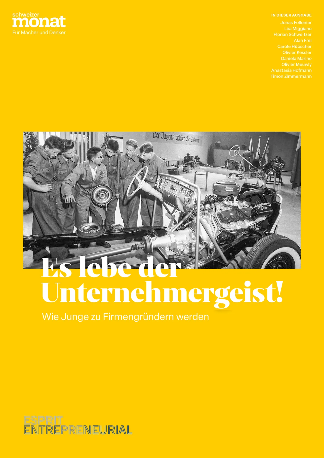 Cover: Es lebe der Unternehmergeist!