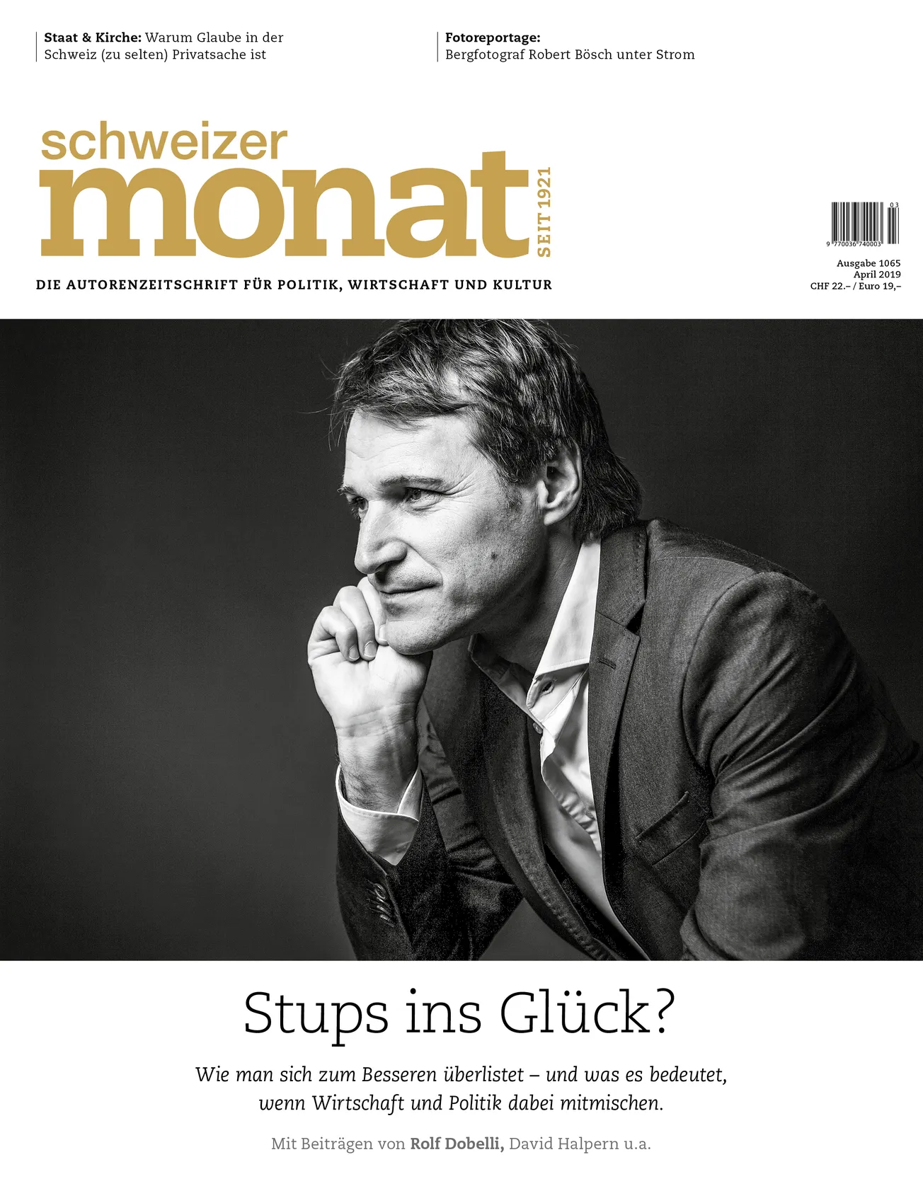 Cover: Stups ins Glück?