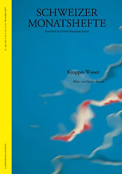 Cover: Knappes Wasser