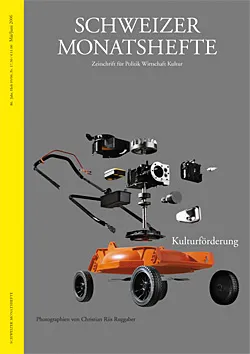 Cover: Kulturförderung
