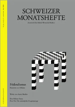 Cover: Föderalismus