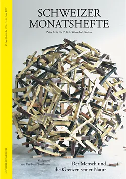 Cover: Der Mensch und die Grenzen seiner Natur