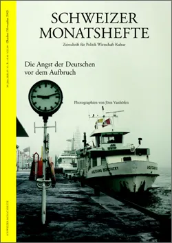 Cover: Die Angst der Deutschen vor dem Aufbruch