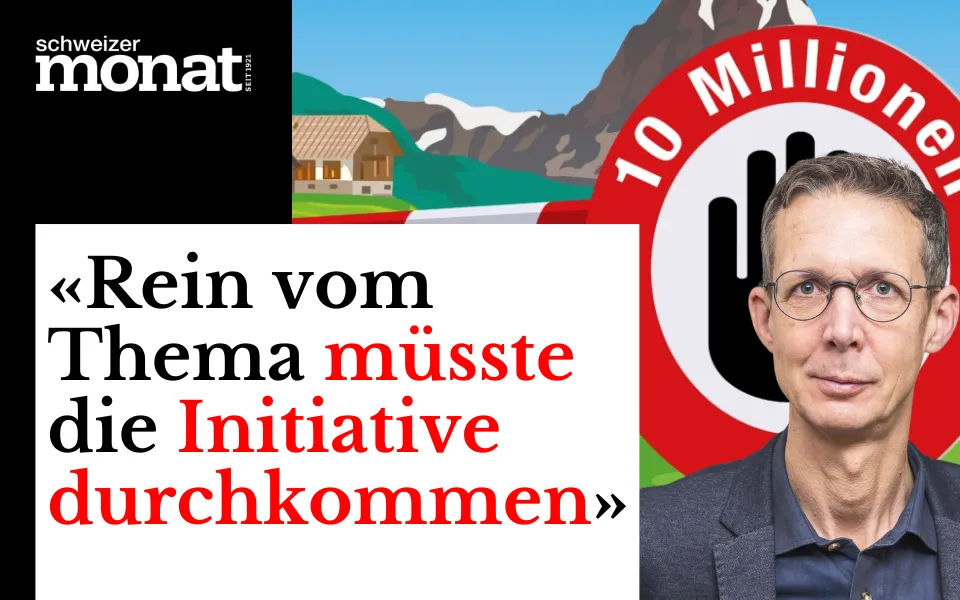 Die 10-Millionen-Initiative hat «sehr realistische Chancen»