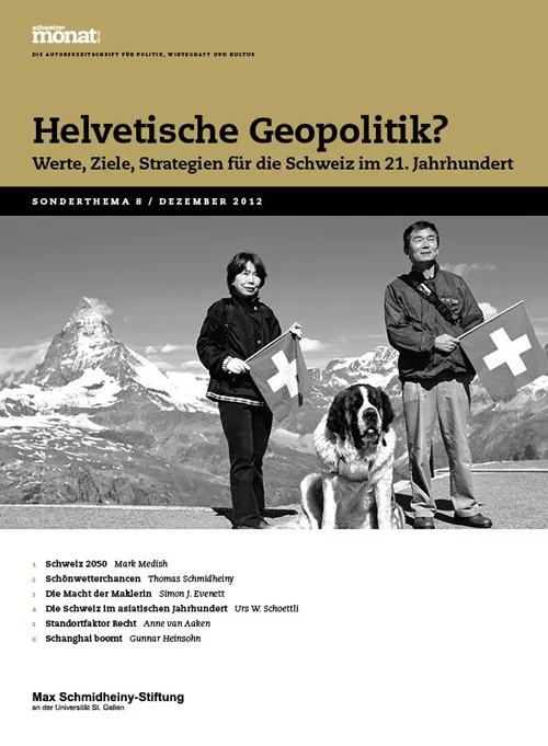 Cover: Helvetische Geopolitik?
