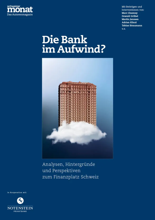 Cover: Die Bank im Aufwind?