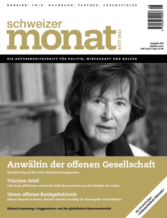 Ausgabe 990 - Oktober 2011