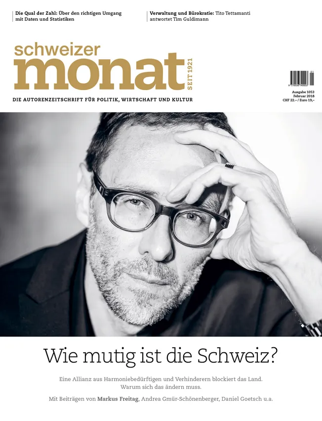 Cover: Wie mutig ist die Schweiz?