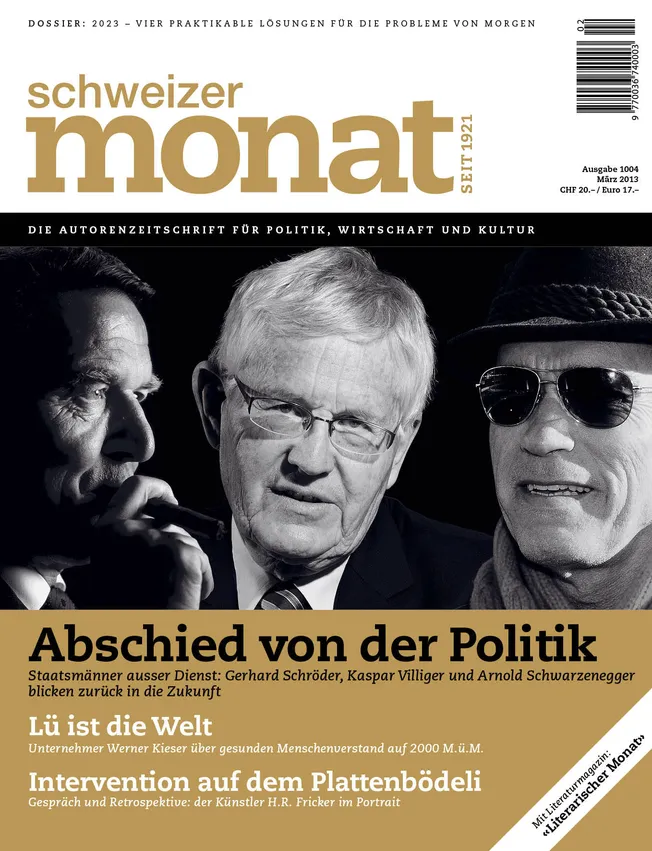 Cover: Abschied von der Politik