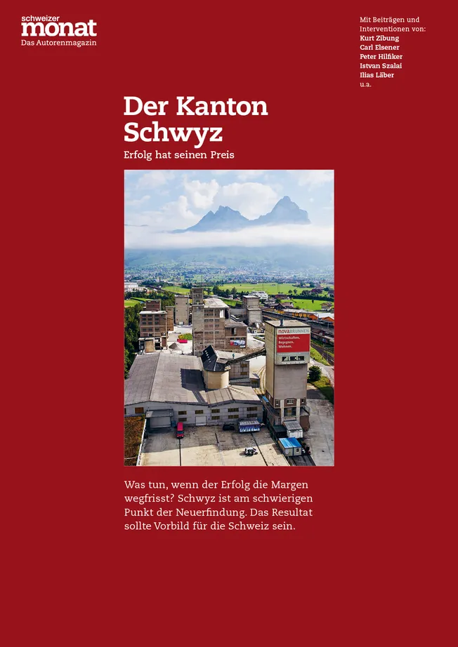Cover: Der Kanton Schwyz