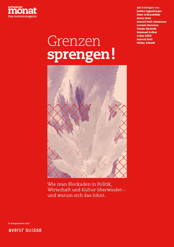 Cover: Grenzen sprengen!