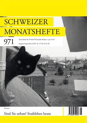 Cover: Sind Sie urban? Stadtleben heute