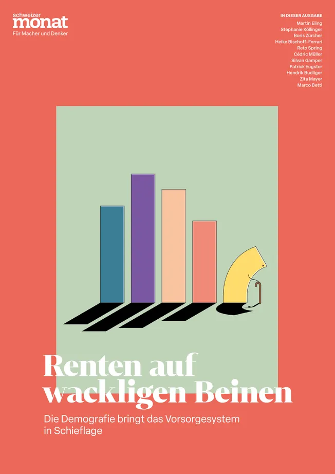 Cover: Renten auf wackligen Beinen