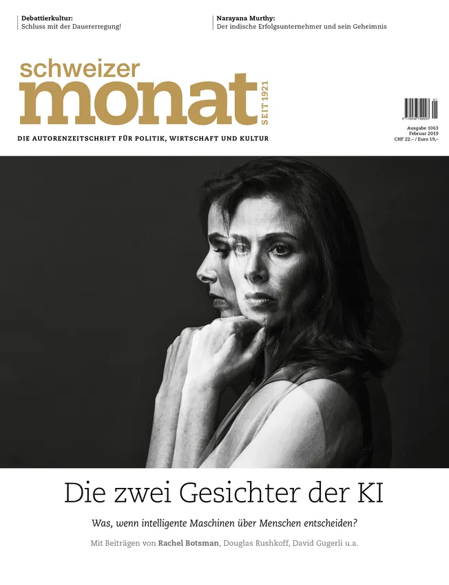 Cover: Die zwei Gesichter der KI