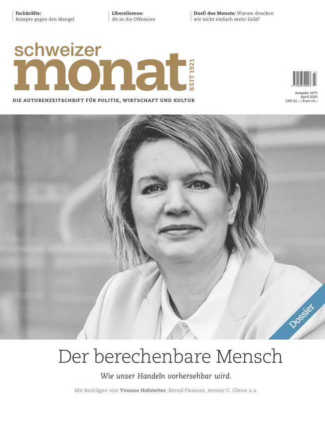 Cover: Der berechenbare Mensch