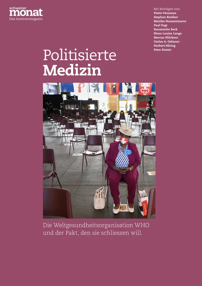 Cover: Politisierte Medizin