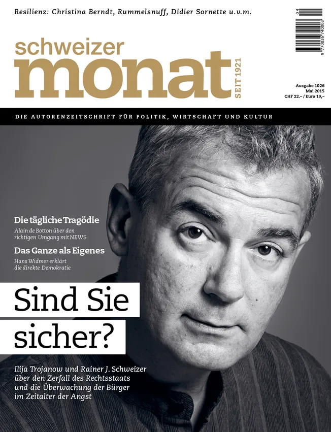 Cover: Sind Sie sicher?
