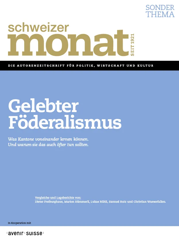 Cover: Gelebter Föderalismus
