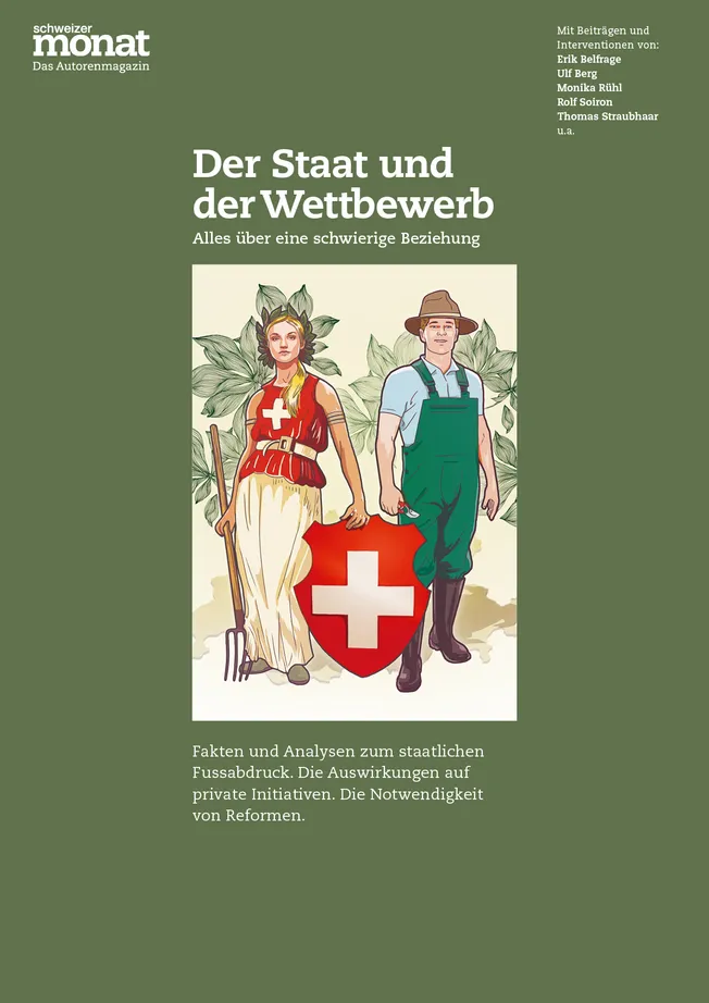 Cover: Der Staat und  der Wettbewerb