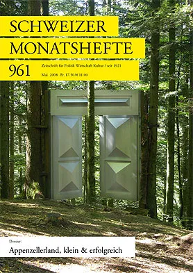 Cover: Appenzellerland - klein und erfolgreich