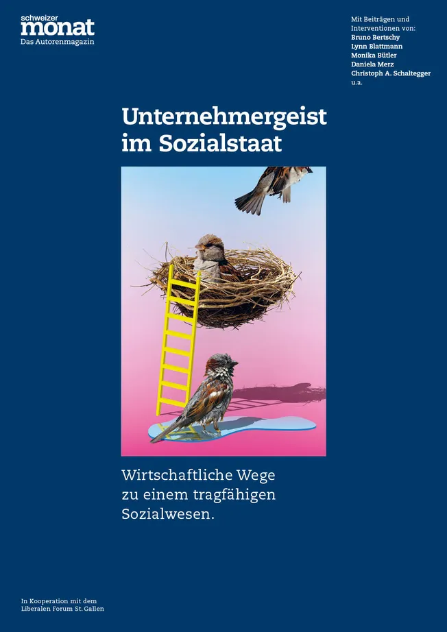 Cover: Unternehmergeist im Sozialstaat