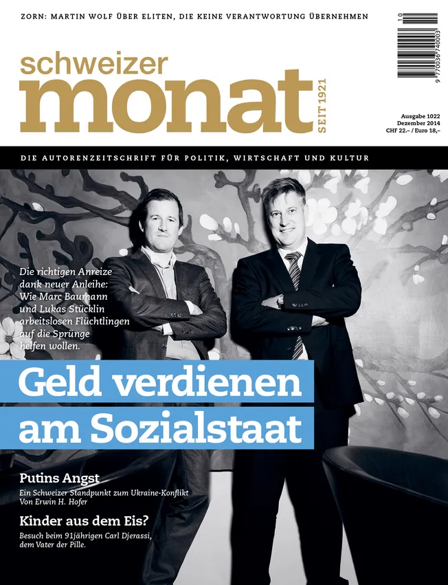 Cover: Geld verdienen am Sozialstaat