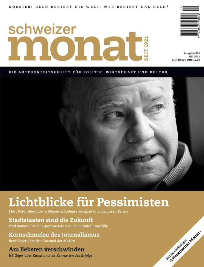 Cover: Geld regiert die Welt. Wer regiert das Geld?